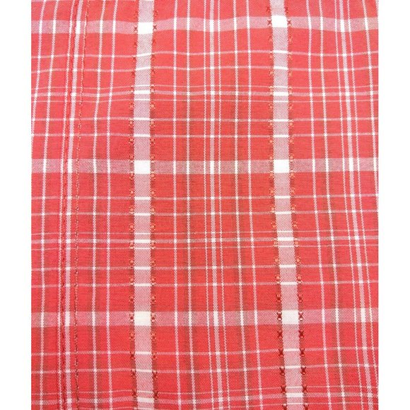 The North Face Mens Short Sleeve Button Down Orange Texture Outdoor Shirt Small - Picture 7 of 11